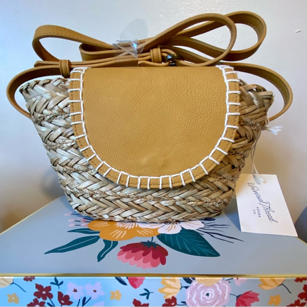 Universal Thread Straw Crossbody Bag - NEW